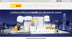 Desktop Screenshot of enerbras.com.br