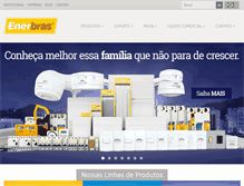 Tablet Screenshot of enerbras.com.br